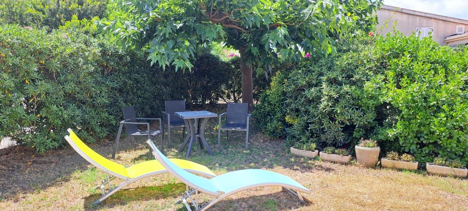 Mini Villa Jardin 50 M Plage Borgo  Eksteriør bilde